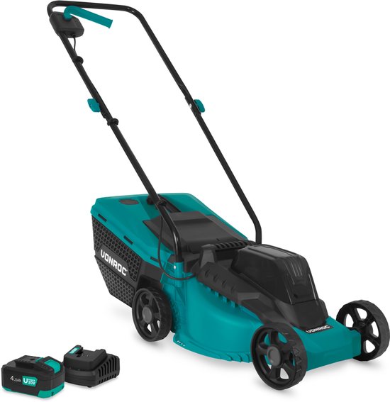 VONROC Accu Grasmaaier 20V 32 cm met 4.0Ah Accu en Snellader review