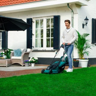 VONROC Elektrische Grasmaaier 1300W 32 cm