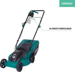VONROC Grasmaaier 1300W en Grastrimmer 300W Set
