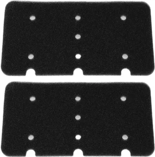 Warmtewisselaarfilter 49121003 voor Haier & Candy (2 stuks)