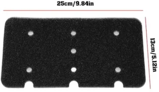Warmtewisselaarfilter 49121003 voor Haier & Candy (2 stuks)