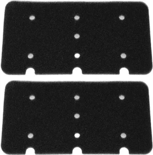 Warmtewisselaarfilter 49121003 voor Haier & Candy (2 stuks)