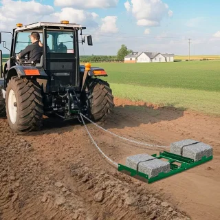 Weide-eg Getrokken sleepeg 122 x 50 cm