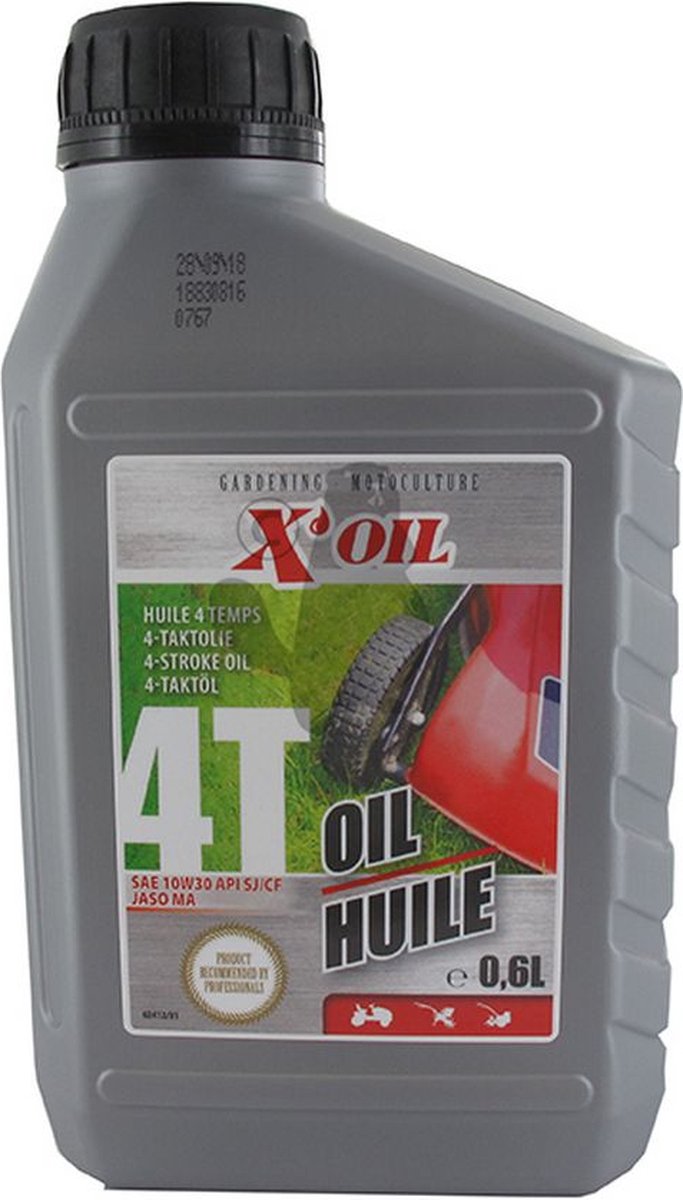 De X'oil 10W40 4-taktolie 2L in één oogopslag