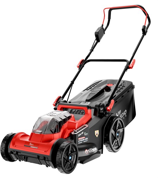 YARDIO Tools Grasmaaier Lawnmaster 430 PRO 42V zonder accu review