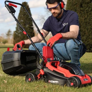 YARDIO Tools® LawnMaster 320 Elektrische Accu Grasmaaier 21V Zonder Accu