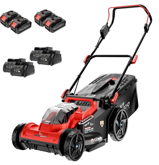 YARDIO Tools LawnMaster 430 PRO Elektrische Accu Grasmaaier 42V 430mm review