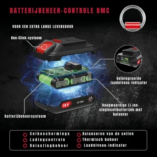 Zylo Handmaaier Kooimaaier Blauw/Rood/Zwart