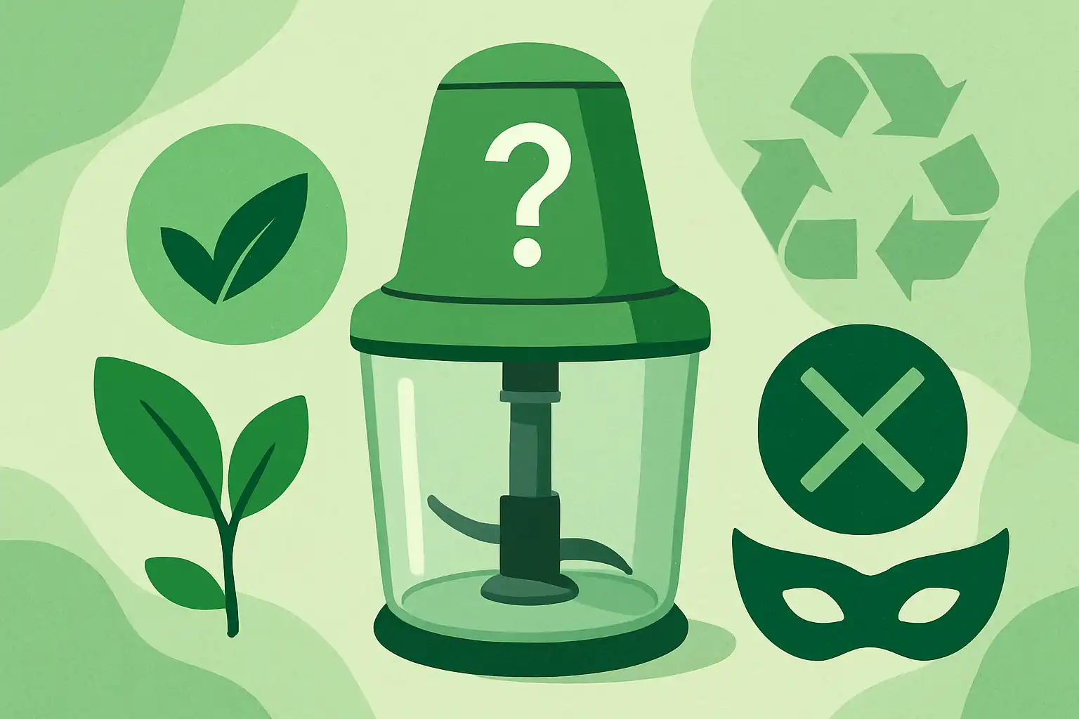 Groen of greenwashing? zo ontmasker je duurzame claims bij hakmolens