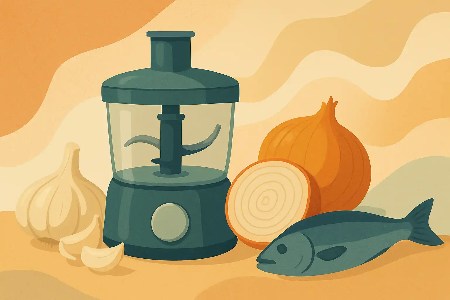 Knoflook, ui of vis: zo neutraliseer je harde geuren uit je hakmolen in vijf minuten