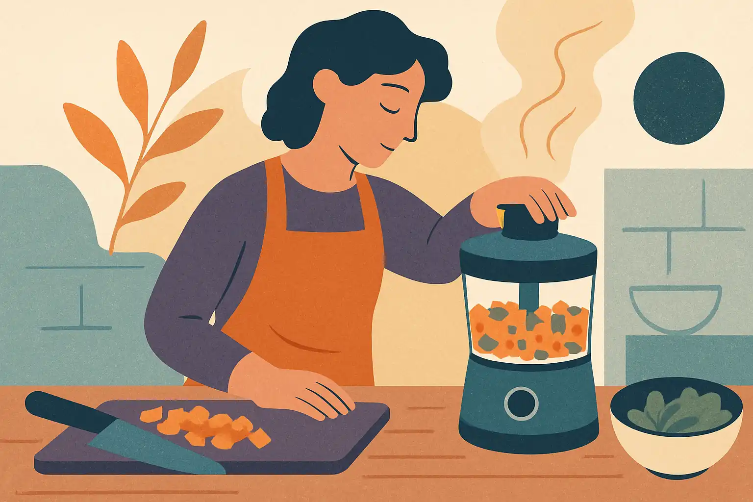 Koken als therapie: hoe je hakmolen stress vermindert en mindfulness in de keuken brengt