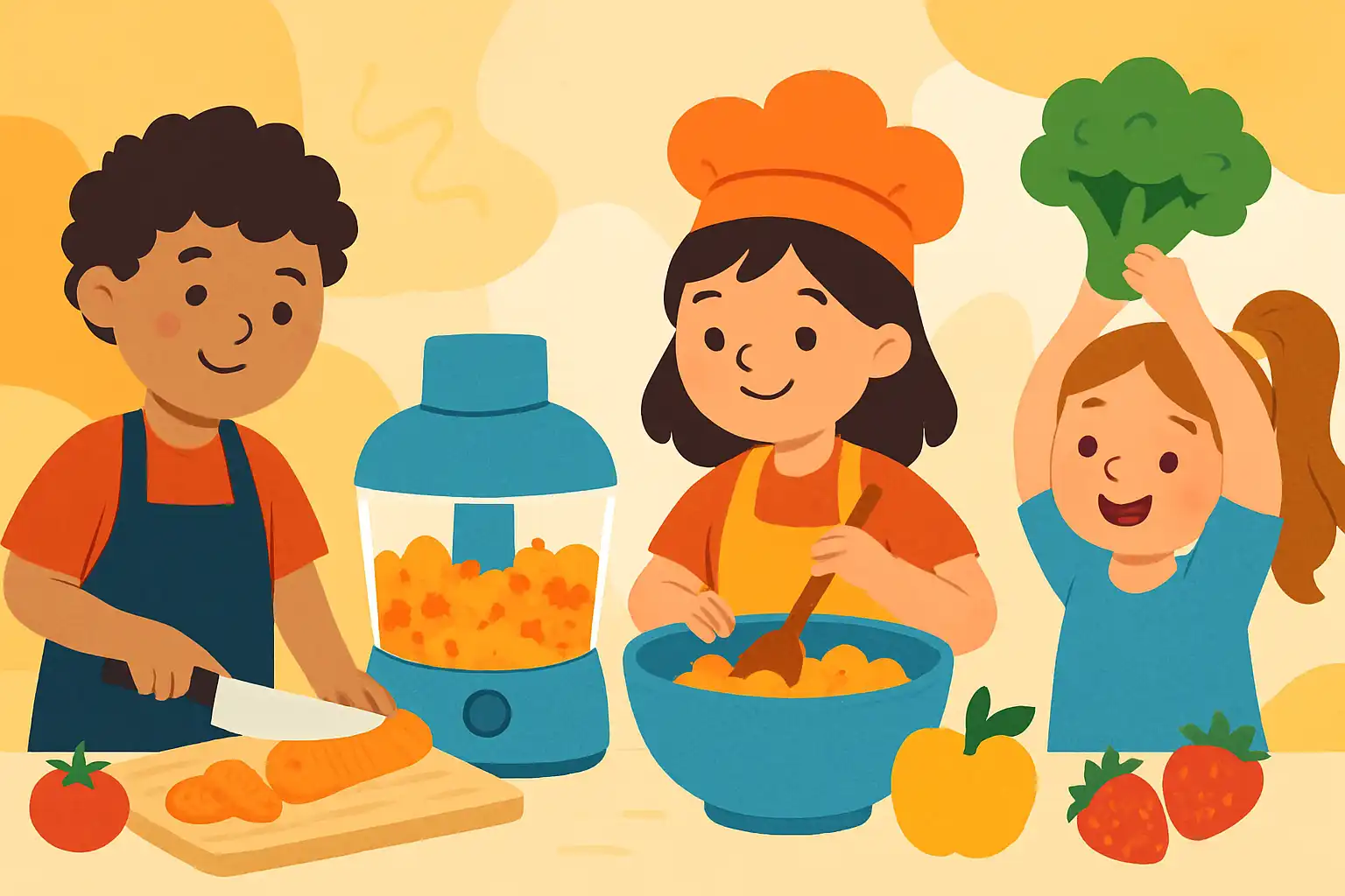 Koken met kids: kindvriendelijke hakmolenrecepten die ze écht willen maken
