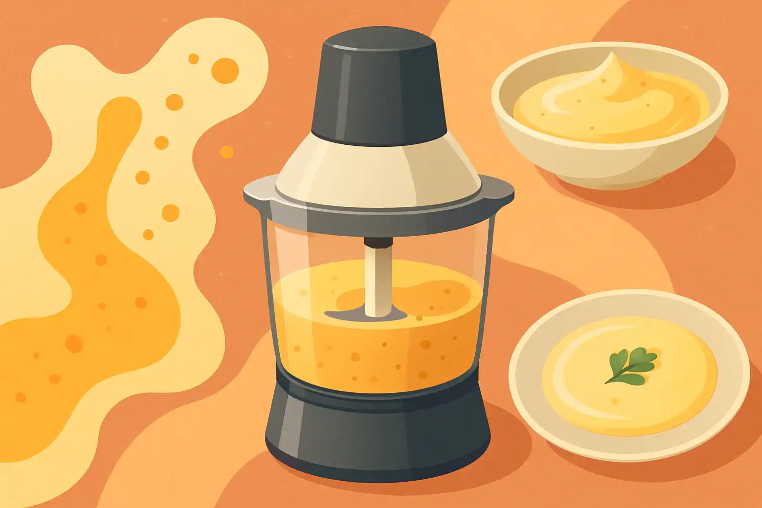 Maak restaurantwaardige sauzen en crèmes met je hakmolen: emulsies, sabayons en beurre blanc in minuten