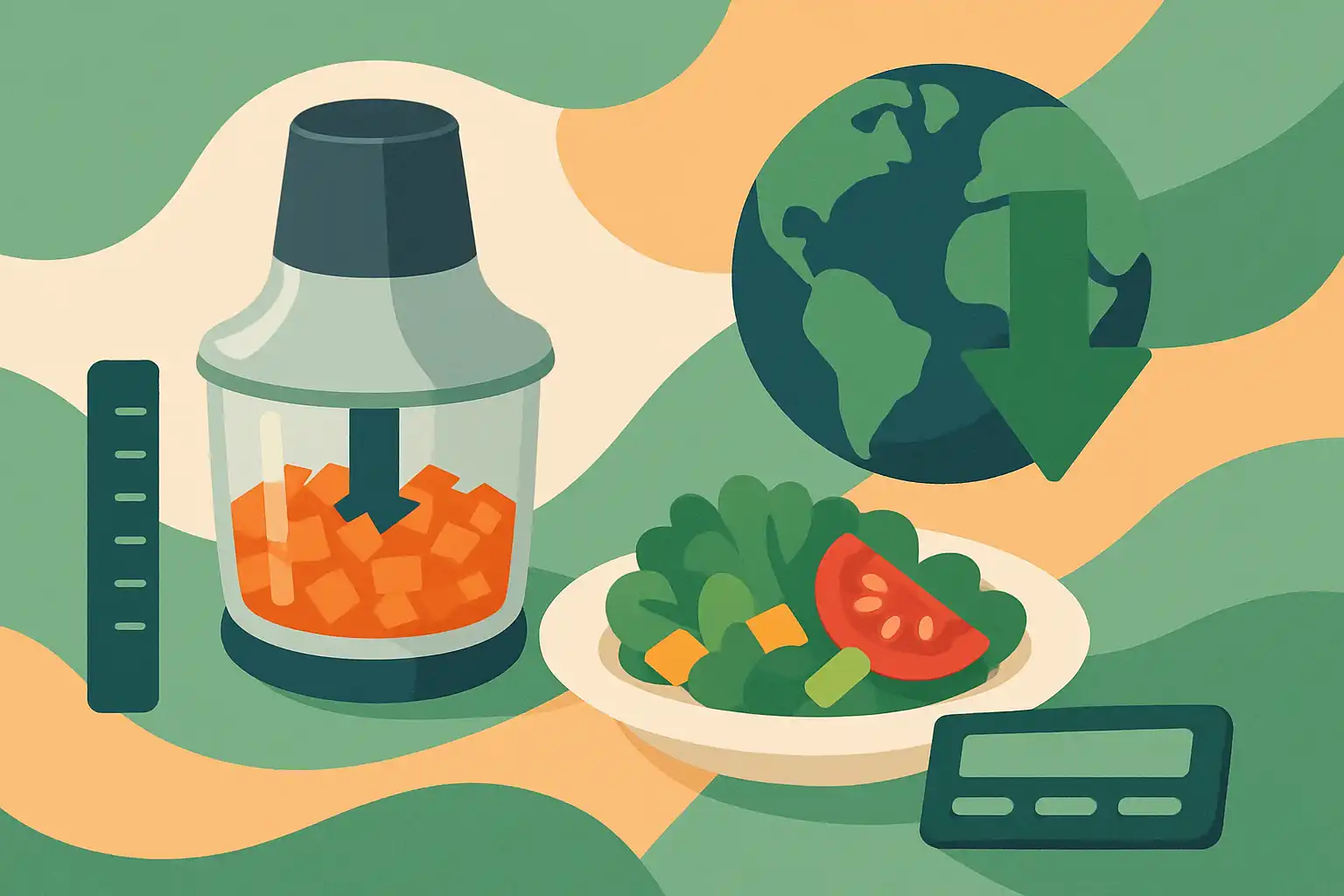 Meet je maaltijd: zo verlaag je CO2-voetafdruk met je hakmolen