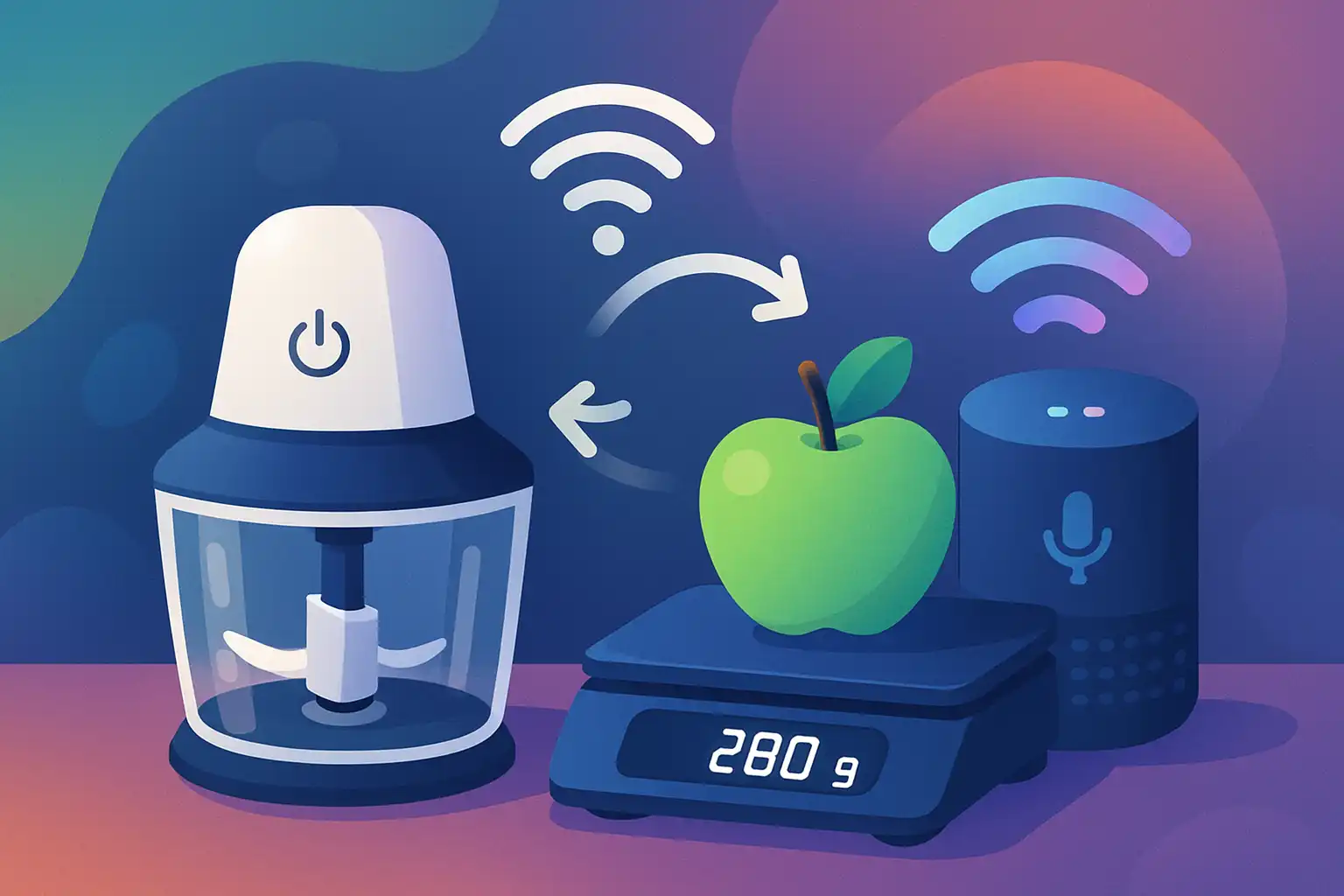 Smart kitchen upgrade: zo laat je je hakmolen samenwerken met je slimme weegschaal en spraakassistent