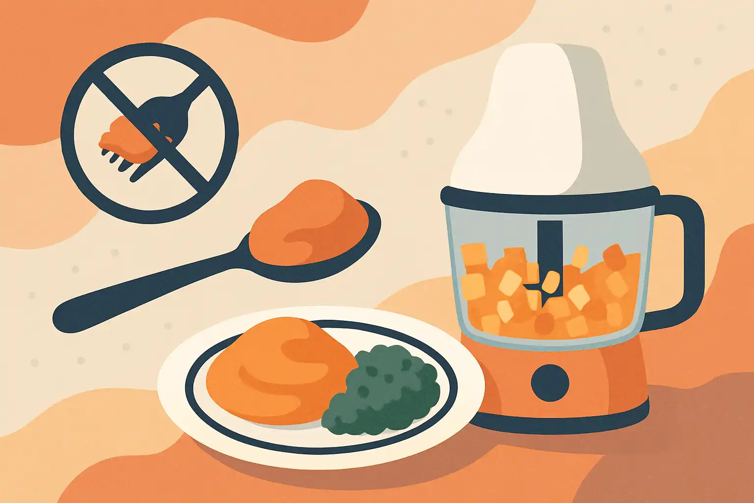 Veilig eten met een hakmolen: textuuraanpassingen voor mensen met slikproblemen