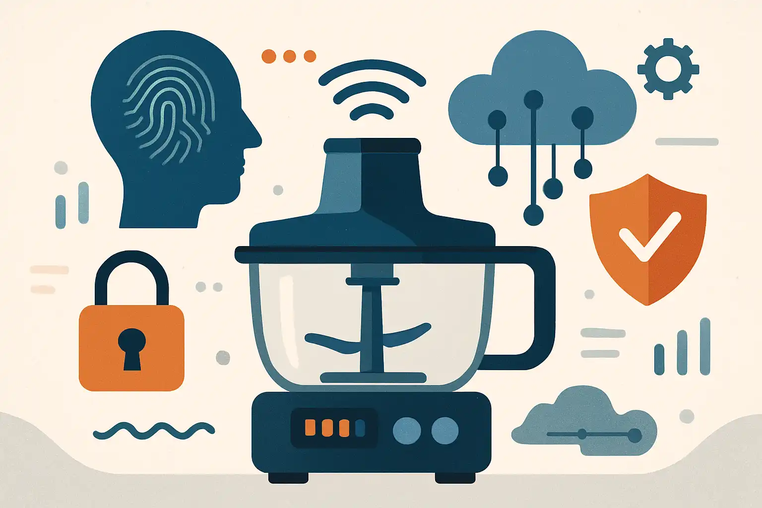 Wat je slimme hakmolen over jou weet: privacy, data en veiligheid in de connected keuken