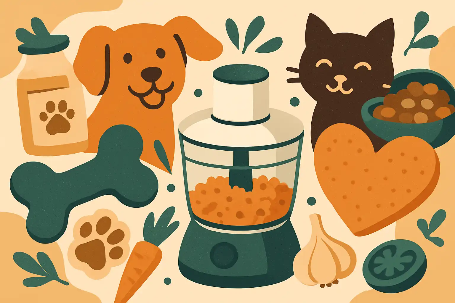 Zelfgemaakte honden- en kattensnacks: maak in een handomdraai gezonde lekkernijen met je hakmolen