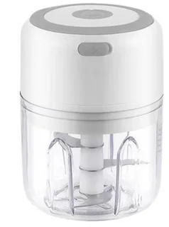 Elektrische Knoflook- & Groentehakker – USB Oplaadbaar – Draagbare Mini Chopper – hakmolen – groentesnijder – uiensnijder – 250ml – 40547