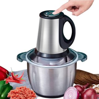 De EISENBACH® RVS multihakker - Hakmolen- Inhoud 3L in één oogopslag