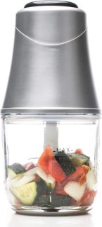 Hakmolen Elektrisch - Hakmolen Electrisch Met 600 ml Glazen Kom - Food Chopper Met 3 Titanium Messen – Keukenmachine - Groentesnijder – Mandoline – Vleessnijder review