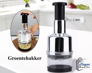 Handmatige groentehakker – Eenvoudig en snel voedsel hakken – Multifunctionele en moeiteloze voedsel hakmolen met 6 messen – Multihakker – blender – mixer – hakmolen – hakmolen – uiensnijder – chopper - 63201 review