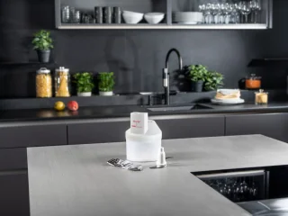 Bamix SliceSy elektrische rasp & spiraalsnijder Grijs, Transparant