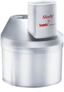 Bamix SliceSy elektrische rasp & spiraalsnijder Grijs, Transparant