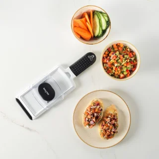 Salter 2 in 1 Mandolin Slice – Interchangeable Stainless-Steel Blades