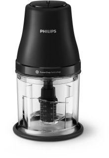 De Philips HR1501/00 elektrische hakmolen 1 l 450 W Zwart in één oogopslag