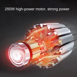 Hakmolen - Food Chopper - Elektrisch - 2 Snelheden - 250 W - 2 L - RVS Kom