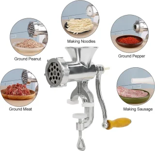 Handmatige Vleesmolen - Slijpen Worst Maker Spice Grinder - Hand Crank Keuken Gereedschap - Voor Thuis Keuken Vleeshakker