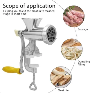 Handmatige Vleesmolen - Slijpen Worst Maker Spice Grinder - Hand Crank Keuken Gereedschap - Voor Thuis Keuken Vleeshakker