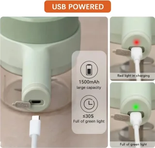 4 in 1 Hakmolen Elektrisch USB Oplaadbaar Handheld