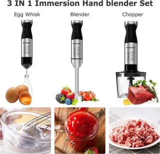4-in-1 Stainless Steel Hakmolen Stick Blender