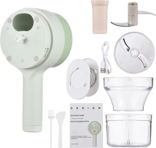 AnyPrice Elektrische Hakmolen Mini Blender Groen
