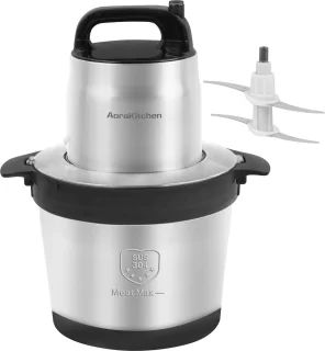 AoraKitchen Hakmolen 5L Elektrisch 2000W 2 Snelheden