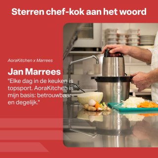 AoraKitchen Hakmolen 5L Elektrisch 2000W 2 Snelheden