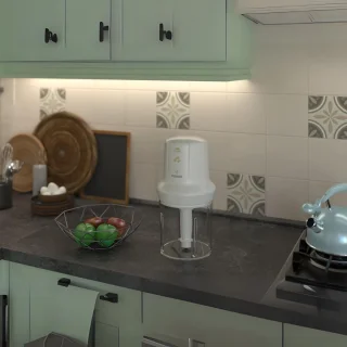 Wat vinden we goed aan de Aurixi® Elektrische hakmolen Wit