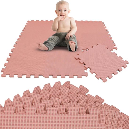 Veilige en veelzijdige 9-delige puzzelmat voor baby’s en peuters
