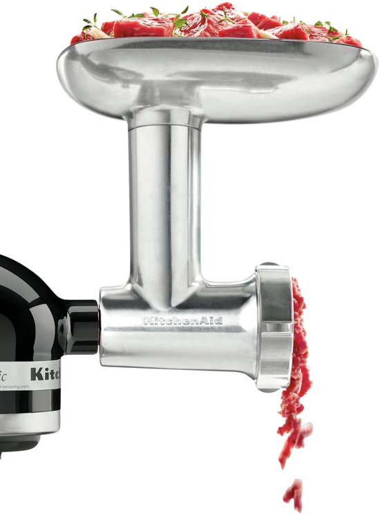 Robuuste Bartscher vleesmolen als KitchenAid-opzetstuk: veelzijdig en degelijk