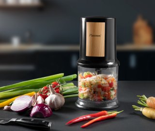 Bestron Hakmolen 500ml 400W Zwart/Hout