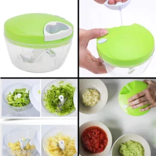 BORVAT Groentesnijder RVS 500ml Handmatig Groen
