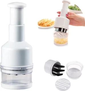 Borvat Multihakker Hakmolen Handmatig Wit
