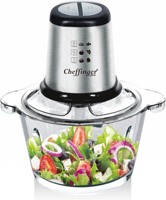 Cheffinger Elektrische Hakmolen XL 3L Glazen Kom review