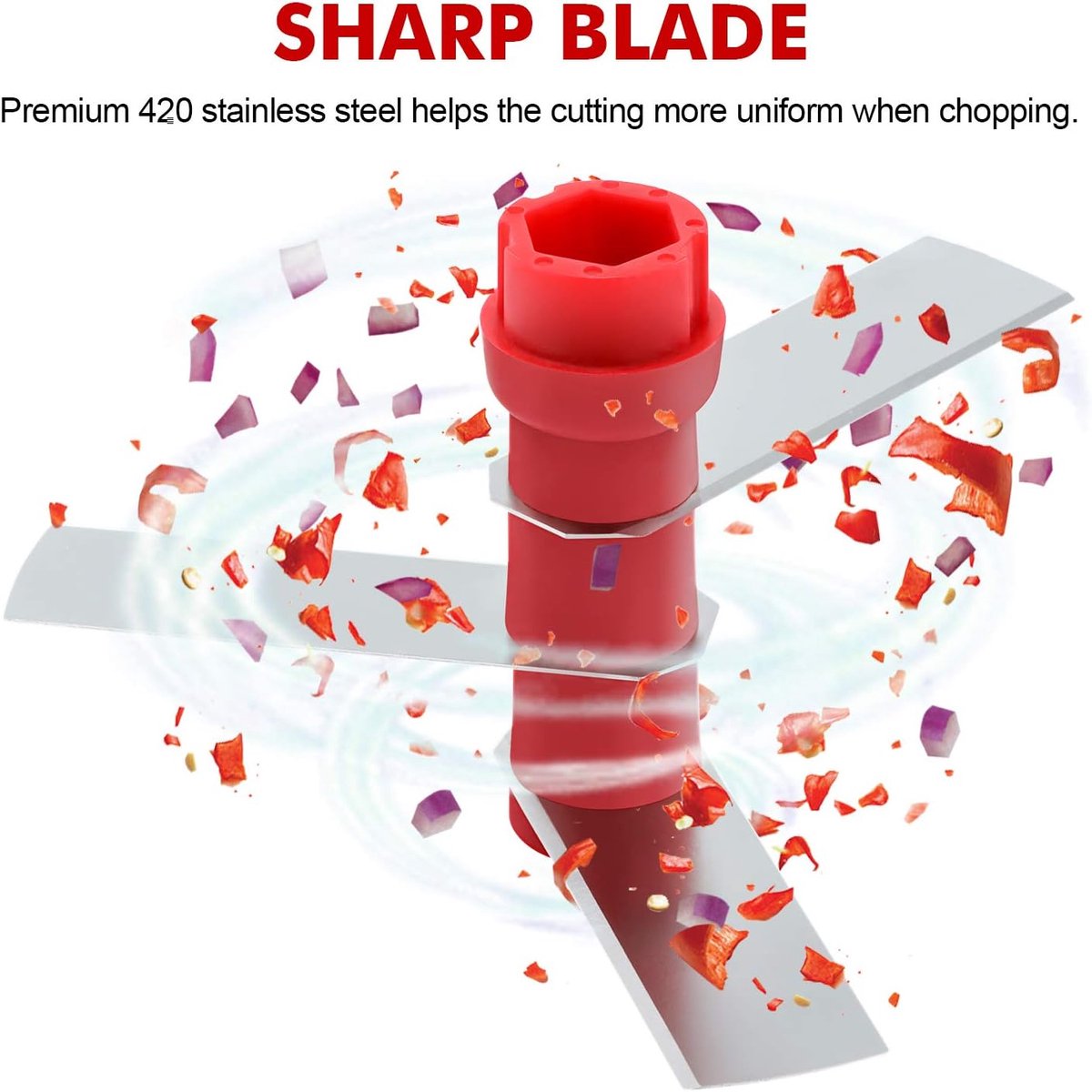 Wat vinden we goed aan de Chopper Hakmolen Electrisch Roze