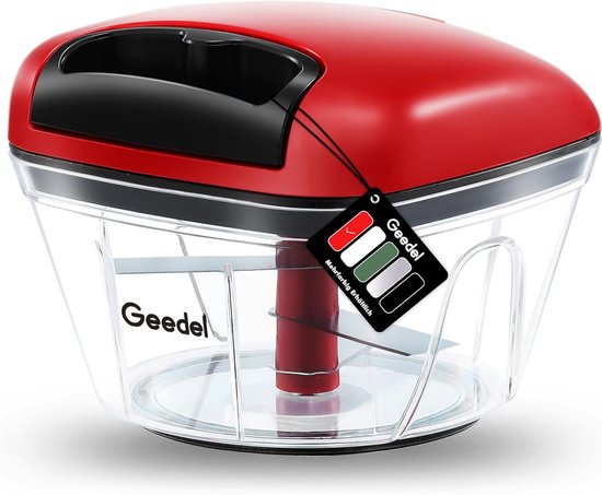 Klein, vrolijk en handig: de Chopper Hakmolen Electrisch Roze