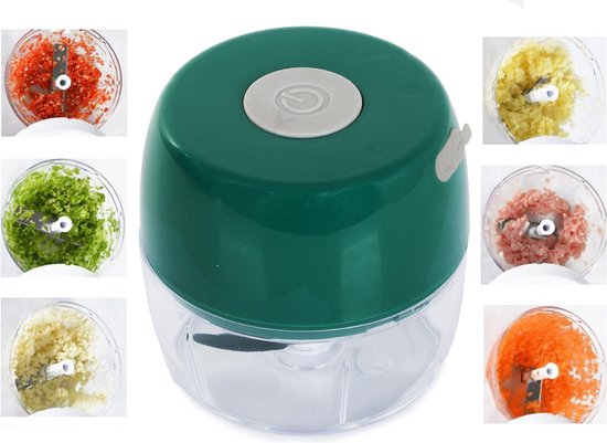 Chopper Mini Foodprocessor Hakmolen USB Oplaadbaar