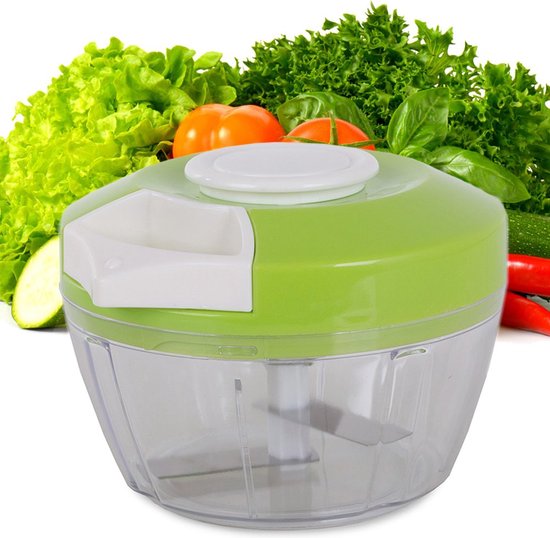 Chopper Multihakker Handmatige Hakmolen 300 ml Groen review