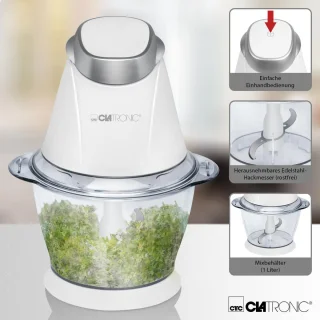 Clatronic MZ 3579 Hakmolen wit